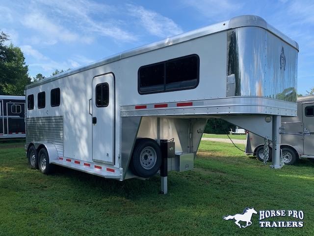 2021 Adam 3 Horse Slant Gooseneck w/REAR TACK & ROOF INSULATION 2021 Adam 3 Horse Slant Gooseneck w/REAR TACK & ROOF INSULATION