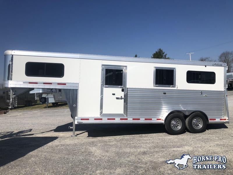 2021 Adam Jubliee 2 Horse Straight Load 2+1 - ALL ALUMINUM! 2021 Adam Jubliee 2 Horse Straight Load 2+1 - ALL ALUMINUM!