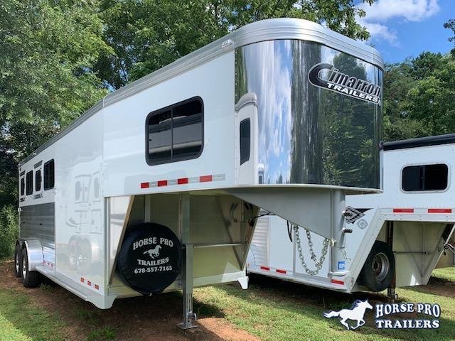 2019 Cimarron Norstar 4 Horse Slant Load Gooseneck w/Rear Tack-VERY GENTLY USED! 2019 Cimarron Norstar 4 Horse Slant Load Gooseneck w/Rear Tack-VERY GENTLY USED!