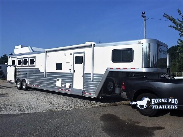 2023 Cimarron 4 Horse 13'6 Living Quarters w/Slide Out Full Rear Tack & GENERATOR! 2023 Cimarron 4 Horse 13'6 Living Quarters w/Slide Out Full Rear Tack & GENERATOR!
