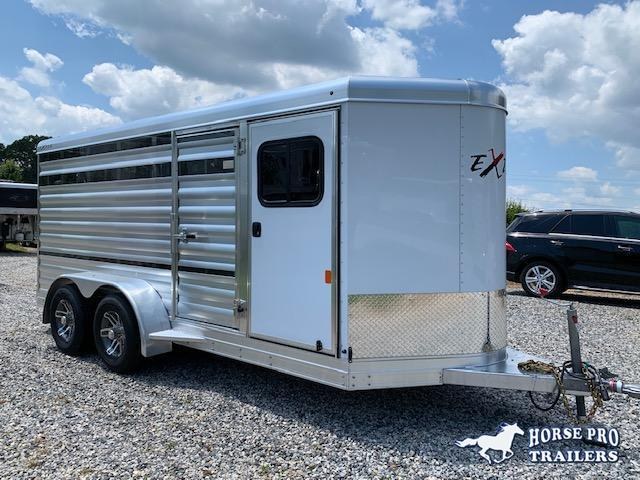 2022 Exiss Mini Stock Combo Bumper Pull w/RAMP & 60/40 PEN SYSTEM 2022 Exiss Mini Stock Combo Bumper Pull w/RAMP & 60/40 PEN SYSTEM