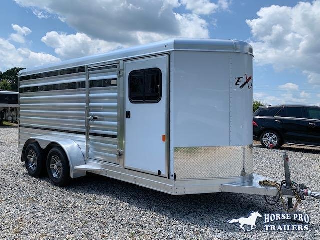 2022 Exiss Mini Stock Combo Bumper Pull w/RAMP & 60/40 PEN SYSTEM 2022 Exiss Mini Stock Combo Bumper Pull w/RAMP & 60/40 PEN SYSTEM