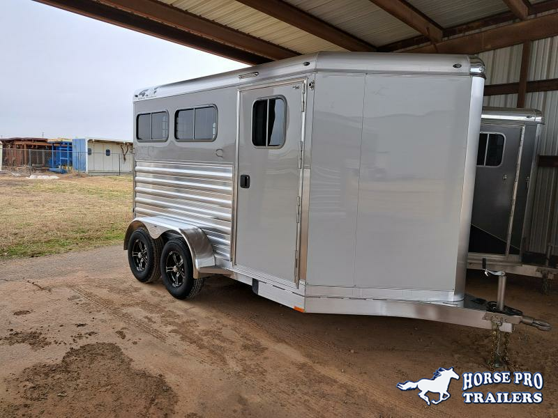 2024 4 Star 2 Horse Slant Load Bumper Pull