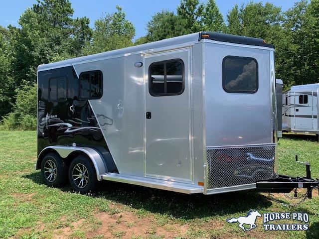 2021 Homesteader 2 Horse Slant Load Bumper Pull w/REAR TACK & ROOF INSULATION 2021 Homesteader 2 Horse Slant Load Bumper Pull w/REAR TACK & ROOF INSULATION