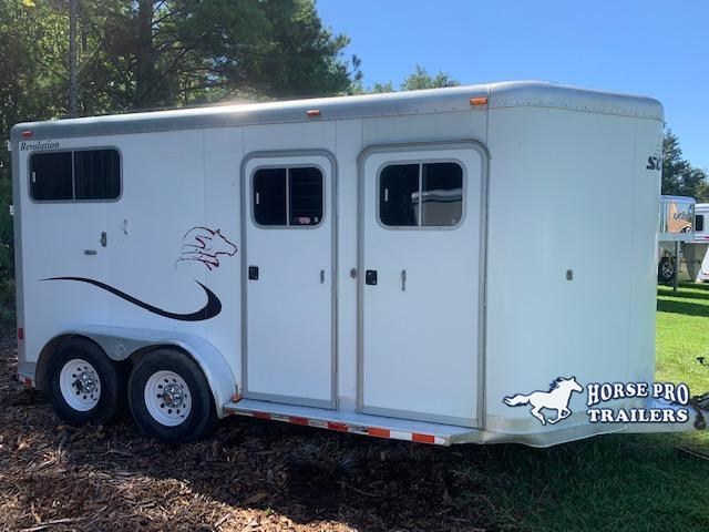 2003 Sooner 2 Horse Straight Load Bumper Pull ALL ALUMINUM 2003 Sooner 2 Horse Straight Load Bumper Pull ALL ALUMINUM