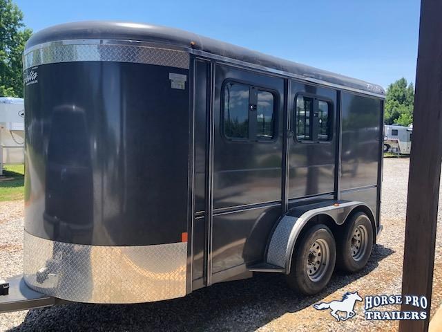2017 Delta 2 Horse Slant Bumper Pull with Drop windows 2017 Delta 2 Horse Slant Bumper Pull with Drop windows