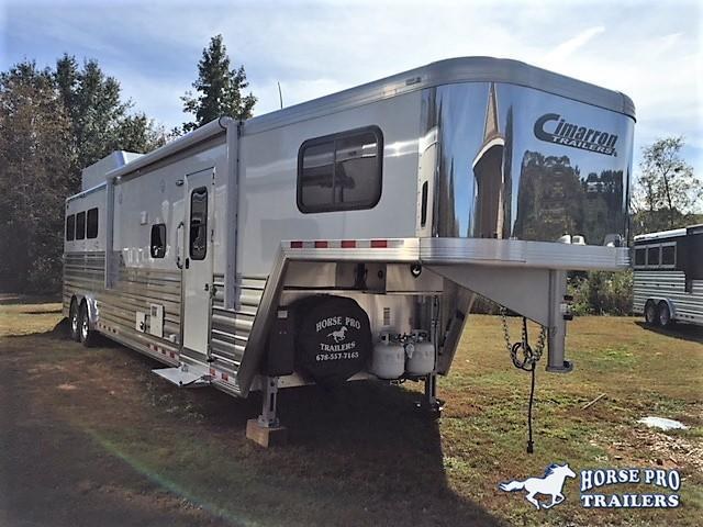 2020 Cimarron Norstar 3 Horse 14'6 Outback Living Quarters w/Slide DUAL ENTRY & GENERATOR 2020 Cimarron Norstar 3 Horse 14'6 Outback Living Quarters w/Slide DUAL ENTRY & GENERATOR