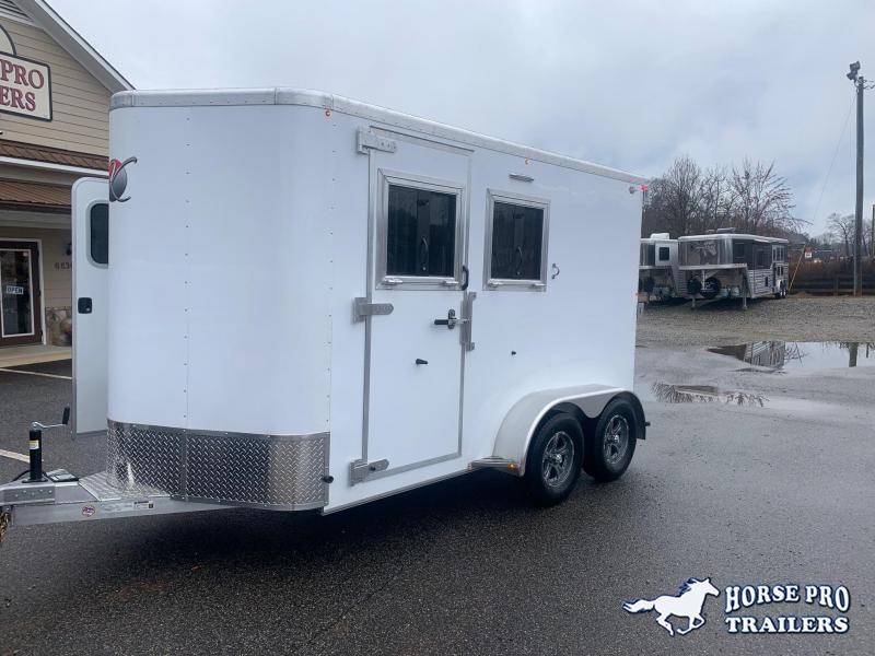 2021 Kiefer 2 Horse Slant Load Bumper Pull w/REAR TACK & FULL WIDTH