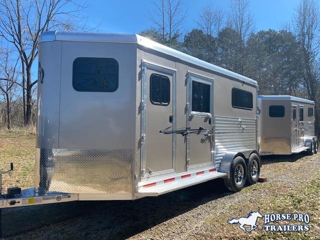 2021 Adam Jubliee 2 Horse Straight Load Bumper Pull ALL ALUMINUM with Side Ramp 2021 Adam Jubliee 2 Horse Straight Load Bumper Pull ALL ALUMINUM with Side Ramp