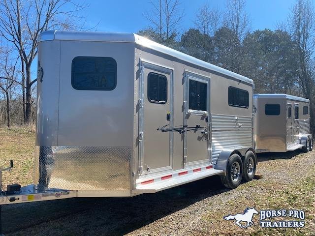 2021 Adam Jubliee 2 Horse Straight Load Bumper Pull ALL ALUMINUM with Side Ramp 2021 Adam Jubliee 2 Horse Straight Load Bumper Pull ALL ALUMINUM with Side Ramp