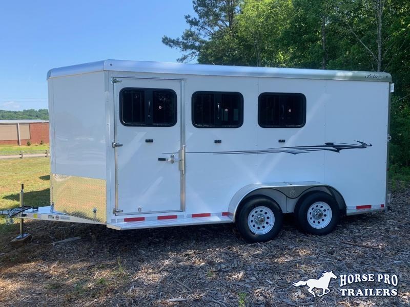 2022 Adam Rustler 2 Horse Slant Load Bumper Pull 7'6 Tall 2022 Adam Rustler 2 Horse Slant Load Bumper Pull 7'6 Tall
