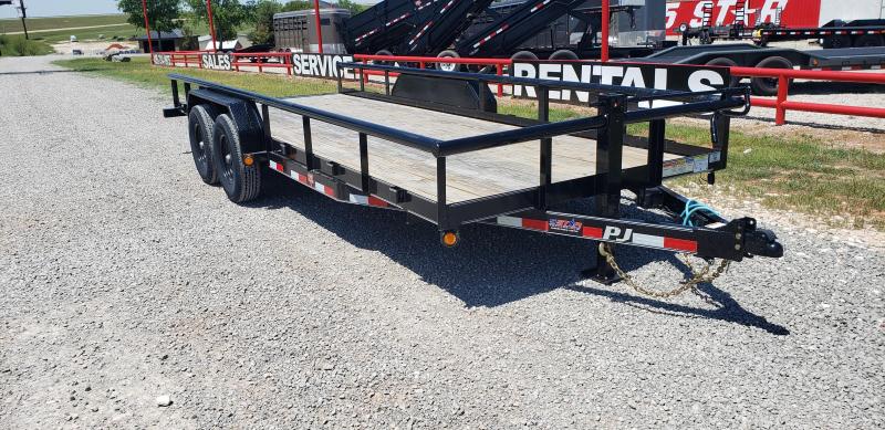 2021 PJ 83"x20' Angle Pipetop Trailer (P8) 2021 PJ 83"x20' Angle Pipetop Trailer (P8)