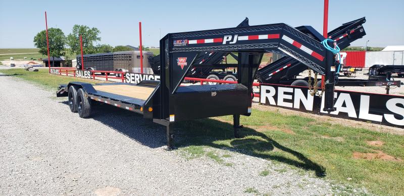 2020 PJ Trailers 24' x 10 GOOSNECK SUPER WIDE SKIDSTEER/EQUIPMENT TRAILER WITH TANDEM 10K AXLES/18PLY TIRE & MONSTER RAMPS 2020 PJ Trailers 24' x 10 GOOSNECK SUPER WIDE SKIDSTEER/EQUIPMENT TRAILER WITH TANDEM 10K AXLES/18PLY TIRE & MONSTER RAMPS