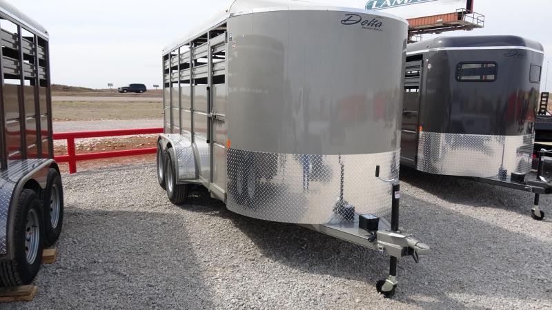 2019 Delta Manufacturing Delta 500ES 16 Tandem Axle Horse Trailer (CL) 2019 Delta Manufacturing Delta 500ES 16 Tandem Axle Horse Trailer (CL)