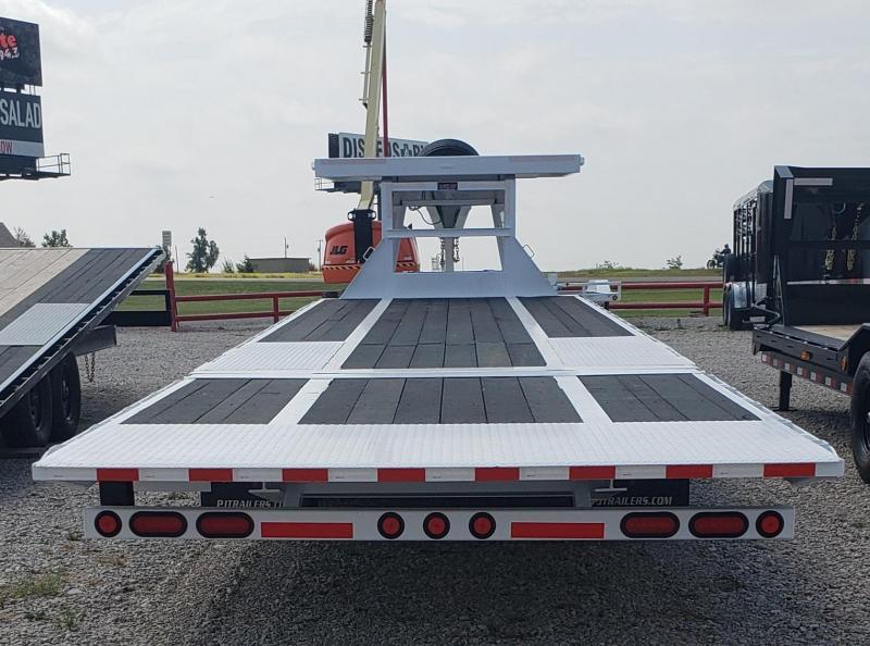 2021 PJ 36' Gooseneck LowPro 12K Duals Hydraulic Dove and Jacks with