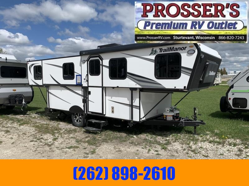 2021 TrailManor 2720 Series 2720QB Popup Camper RV 2021 TrailManor 2720 Series 2720QB Popup Camper RV