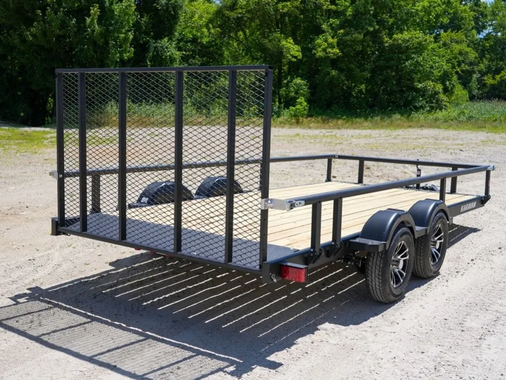 2026 Karavan Trailers 6.8' X 15' Steel Utility Trailer 