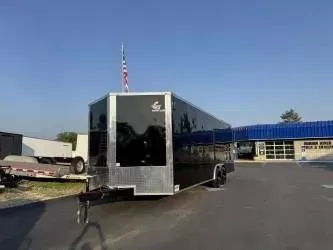 2025 MAXIMUM 8.5x24 TANDEM AXLE ENCLOSED CARGO TRAILER *5200# AXLES  "6"" EXTRA HEIGHT"  ACCESS DOOR
