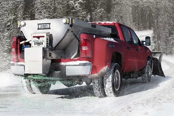 Western Striker Salt Spreader