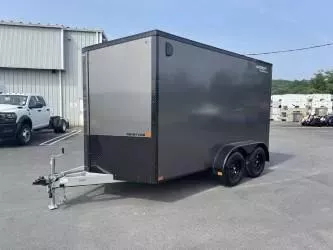 2025 NITRO TRAILERS 7X12 TANDEM AXLE ENCLOSED CARGO TRAILER *SIDE DOOR  RAMP  4 D-RINGS