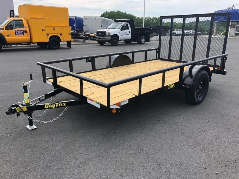 2025 BIG TEX 6X10 SINGLE AXLE UTILITY/LANDSCAPE TRAILER
