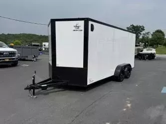 2025 MAXIMUM 7X16 TANDEM AXLE ENCLOSED CARGO TRAILER *4 D-RINGS  XLTTT