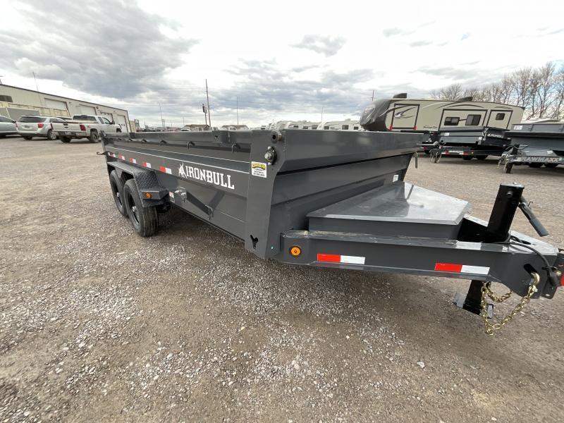 2024 Iron Bull DWB 83"X16'  Dump Trailer