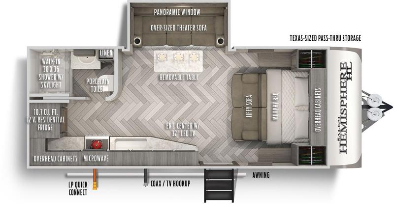 2021 Forest River Salem Hemisphere Hyper-Lyte 17RBHL Travel Trailer RV 2021 Forest River Salem Hemisphere Hyper-Lyte 17RBHL Travel Trailer RV
