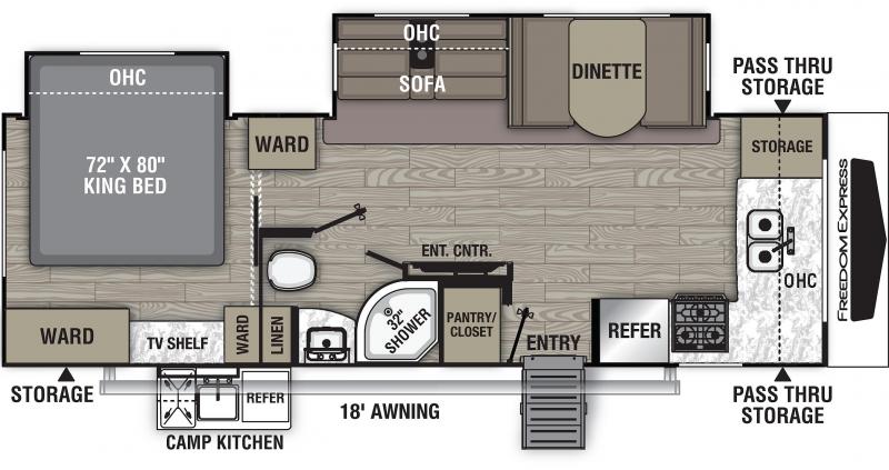 2021 Forest River Freedom Express 259 FKDS Travel Trailer RV 2021 Forest River Freedom Express 259 FKDS Travel Trailer RV