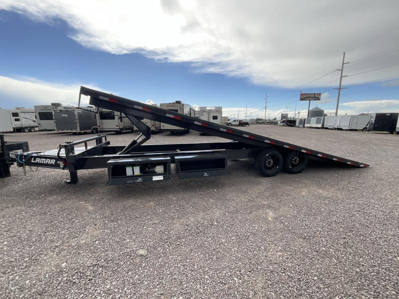 2025 Lamar Trailers FA28 102x26 16K Deck-Over Tilt Trailer