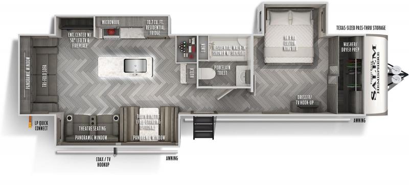 2021 Forest River Salem Hemisphere 308 RL Travel Trailer RV 2021 Forest River Salem Hemisphere 308 RL Travel Trailer RV