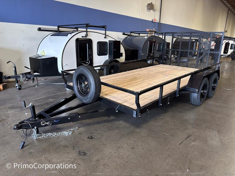 2024 Primo Steel Eco U4C82x14-T3.5 Utility Trailer