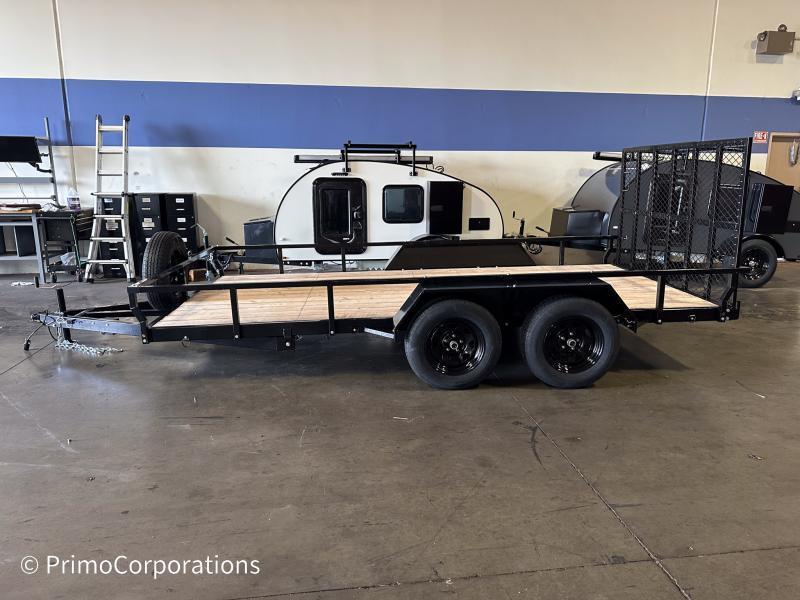 2024 Primo Steel Eco U4C82x16-T3.5 Utility Trailer