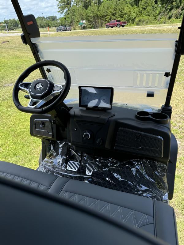 2025 White Denago EV Rover XL Lifted Lithium LSV Aluminum Frame Forward 4 Passenger  Golf Cart iHaqJcyg7j10