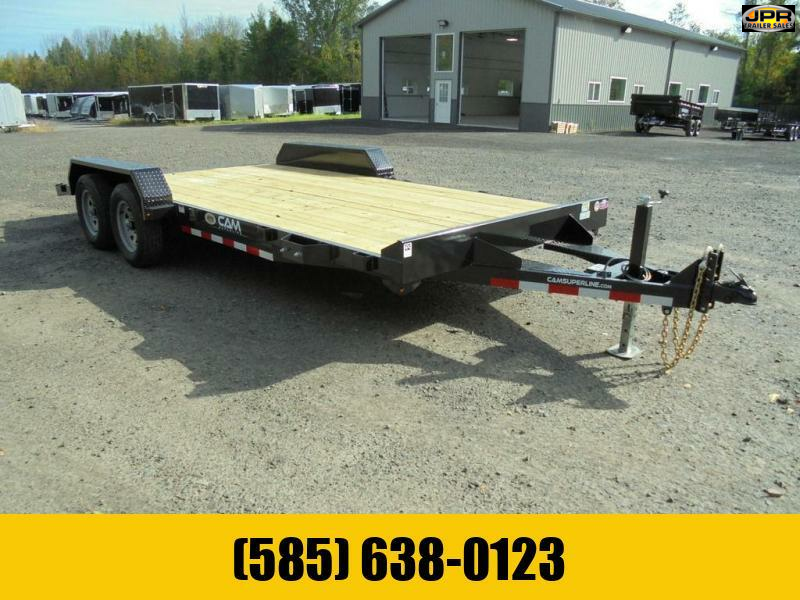 2023 Cam Superline 18 Ft Wood Deck Car Hauler JPR Trailers Car