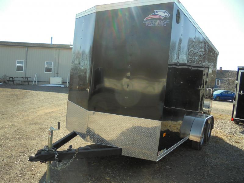 2021 American Hauler 7x14 Enclosed Cargo Trailer Extra 6" Height & Rear Ramp Door 2021 American Hauler 7x14 Enclosed Cargo Trailer Extra 6" Height & Rear Ramp Door