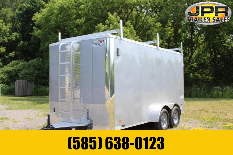 2021 Bravo Trailers 7x14 Scout Cargo Trailer Extra 6" Height with Contractor Package-Silver 2021 Bravo Trailers 7x14 Scout Cargo Trailer Extra 6" Height with Contractor Package-Silver