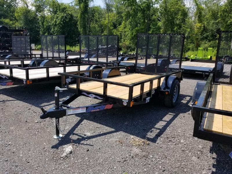 2023 Liberty 77X12 Utility Trailer with Spring Assist Gate JPR