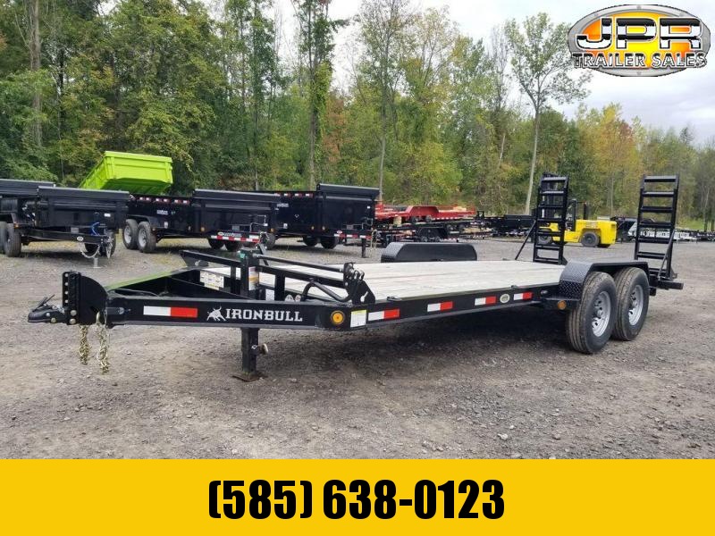 2019 Iron Bull 20' Equipment Trailer w/ Stand-Up Ramps 16K 2019 Iron Bull 20' Equipment Trailer w/ Stand-Up Ramps 16K