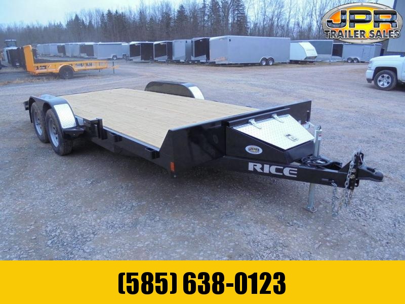 2021 Rice Trailers 82"X18' Open Car Hauler 7K 2021 Rice Trailers 82"X18' Open Car Hauler 7K