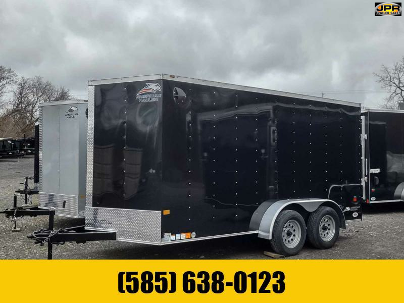 2024 American Hauler 7x14 Cargo Trailer with Rear Ramp Door, 6'6