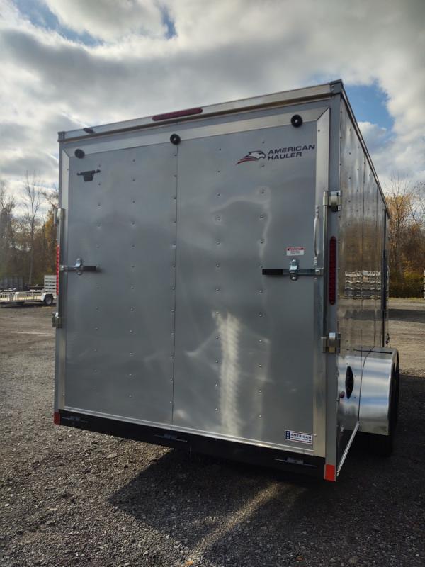 2024 American Hauler 7X16 Cargo Trailer with Rear Ramp Door, 7