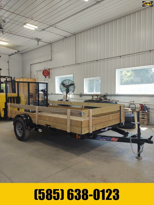 2023 Liberty 6X12 Utility Trailer with Wood Sides JPR Trailers Car