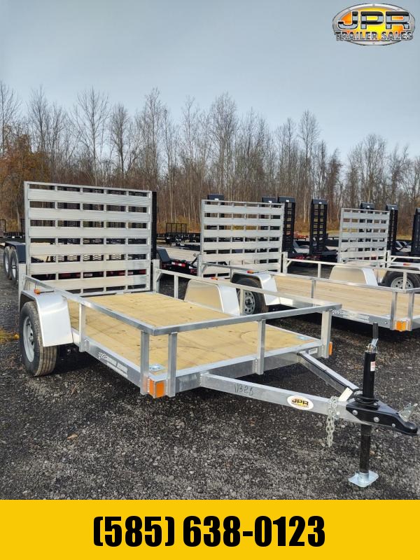 2023 Rance Aluminum 5.5X8 Aluminum Wood Deck Utility Trailer JPR