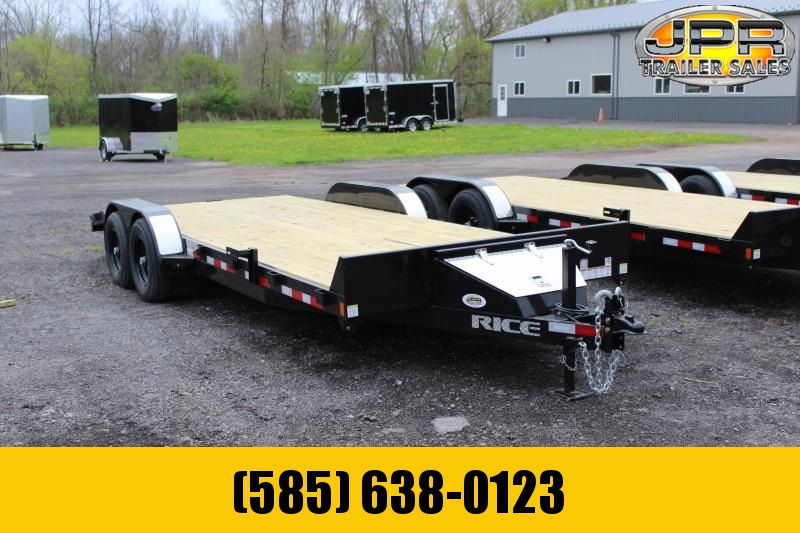 2021 Rice Trailers 20 Ft Wood Deck Car Hauler 2021 Rice Trailers 20 Ft Wood Deck Car Hauler