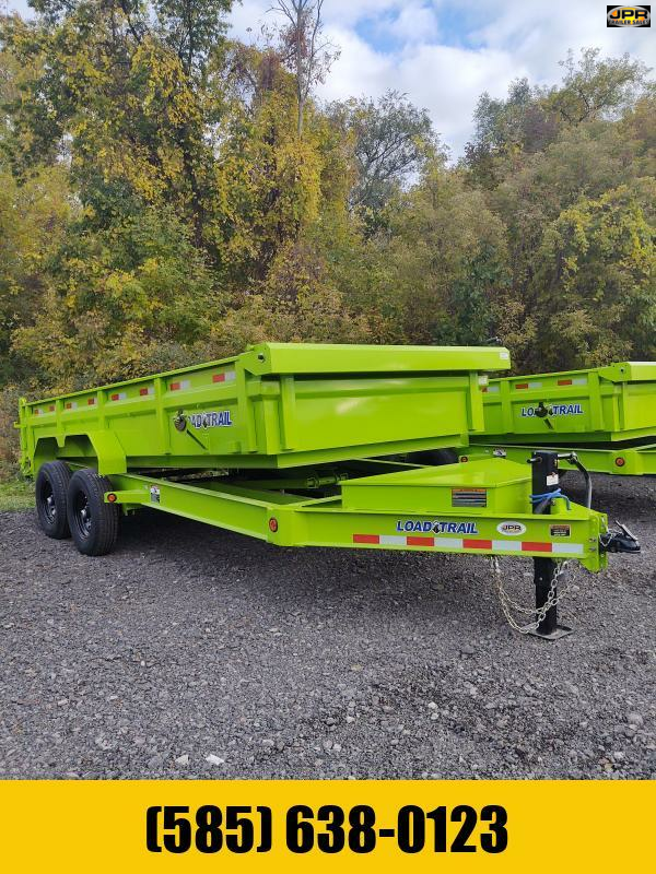 2024 Load Trail 7x16 Dump Trailer with 24" Dump Sides, 3Way Spreader