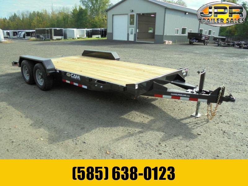 2021 Cam Superline 18 Ft Wood Deck Car Hauler GVWR-10K 2021 Cam Superline 18 Ft Wood Deck Car Hauler GVWR-10K
