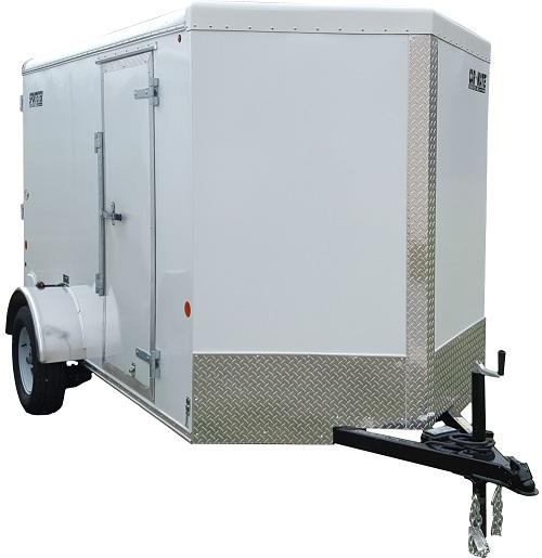 NEW 2024 Car Mate 6x12 Liberty Sport Cargo / Enclosed Trailer 3K, Ramp