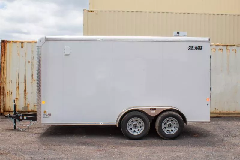 New 2025 7X14 Custom Car Mate Trailer CM714CC-HD Cargo / Enclosed Trailer OBg46Svj353s