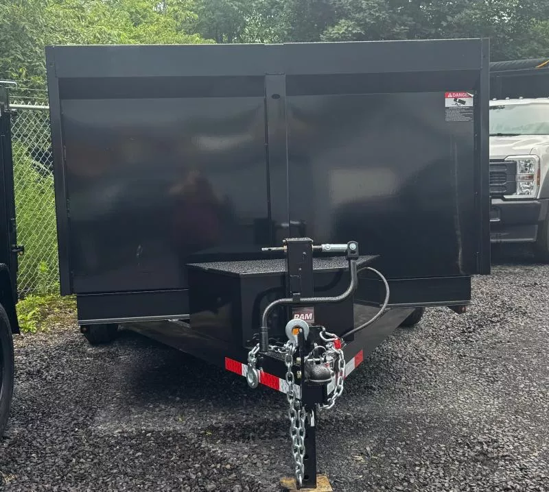 New 2026 BWISE 7X14 Low Pro Dump Trailer IZC7Dkim56gl